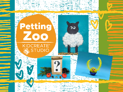 Kidcreate Studio - Ashburn. Toddler & Preschool Playgroup- Petting Zoo (18 Months-5 Years)