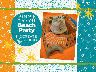 Kidcreate Studio - San Antonio. Parent's Time Off- Beach Party (3-9 Years)
